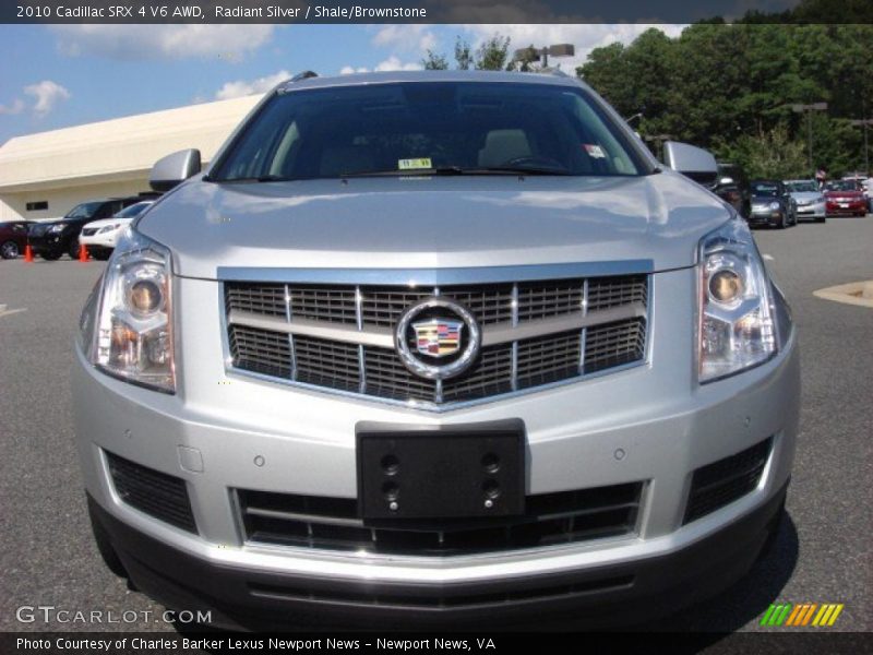 Radiant Silver / Shale/Brownstone 2010 Cadillac SRX 4 V6 AWD