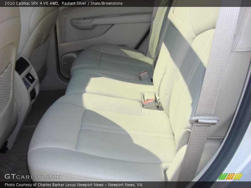 Radiant Silver / Shale/Brownstone 2010 Cadillac SRX 4 V6 AWD