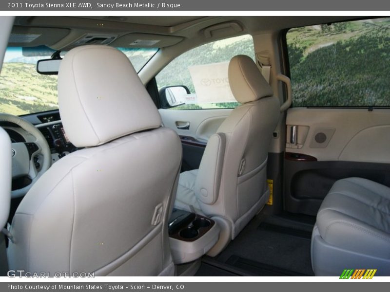 Sandy Beach Metallic / Bisque 2011 Toyota Sienna XLE AWD
