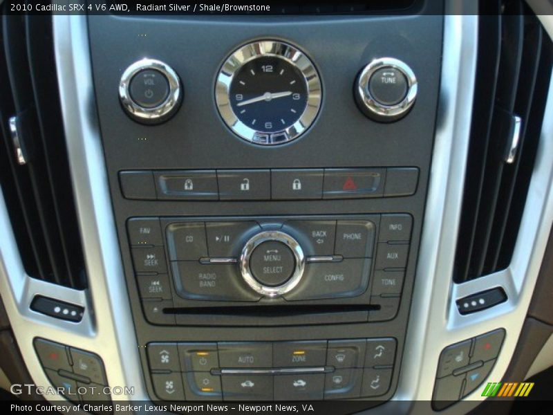Radiant Silver / Shale/Brownstone 2010 Cadillac SRX 4 V6 AWD