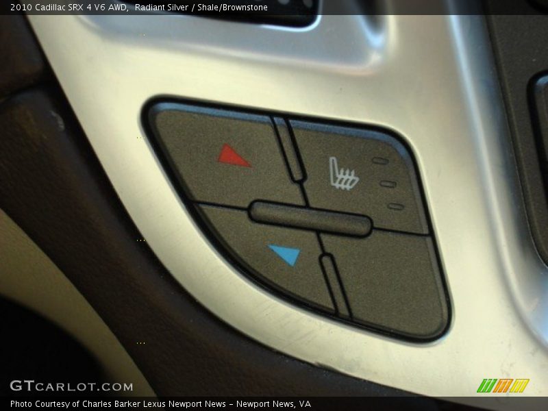 Radiant Silver / Shale/Brownstone 2010 Cadillac SRX 4 V6 AWD