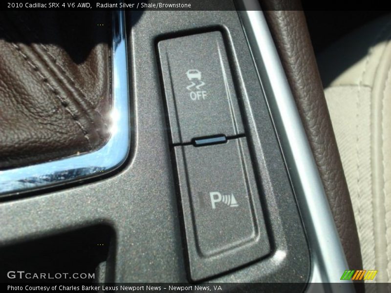 Radiant Silver / Shale/Brownstone 2010 Cadillac SRX 4 V6 AWD