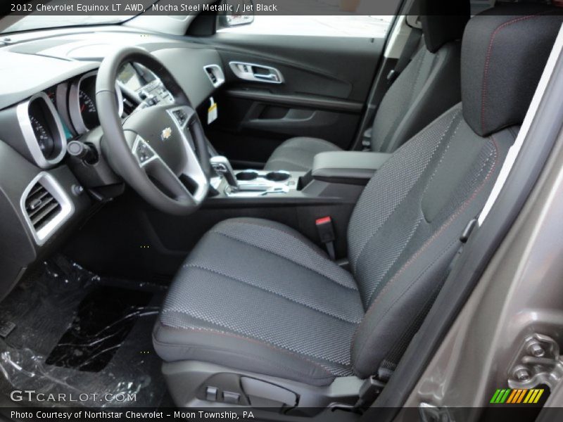  2012 Equinox LT AWD Jet Black Interior