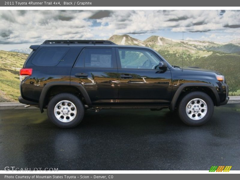 Black / Graphite 2011 Toyota 4Runner Trail 4x4