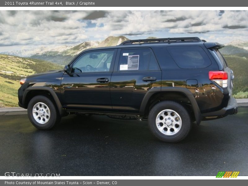 Black / Graphite 2011 Toyota 4Runner Trail 4x4