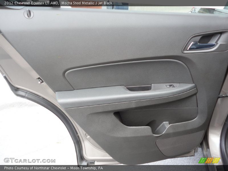 Mocha Steel Metallic / Jet Black 2012 Chevrolet Equinox LT AWD