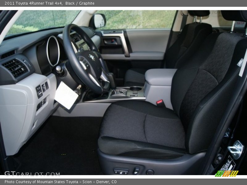 Black / Graphite 2011 Toyota 4Runner Trail 4x4