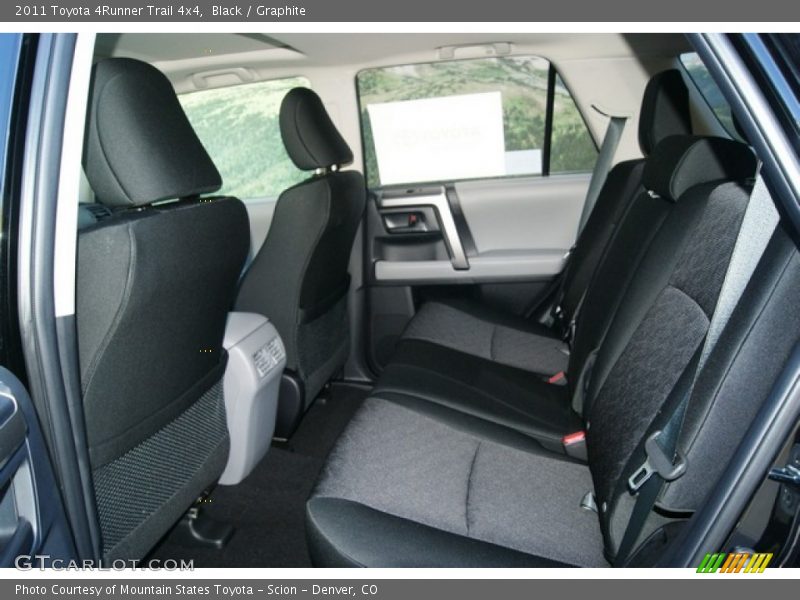 Black / Graphite 2011 Toyota 4Runner Trail 4x4
