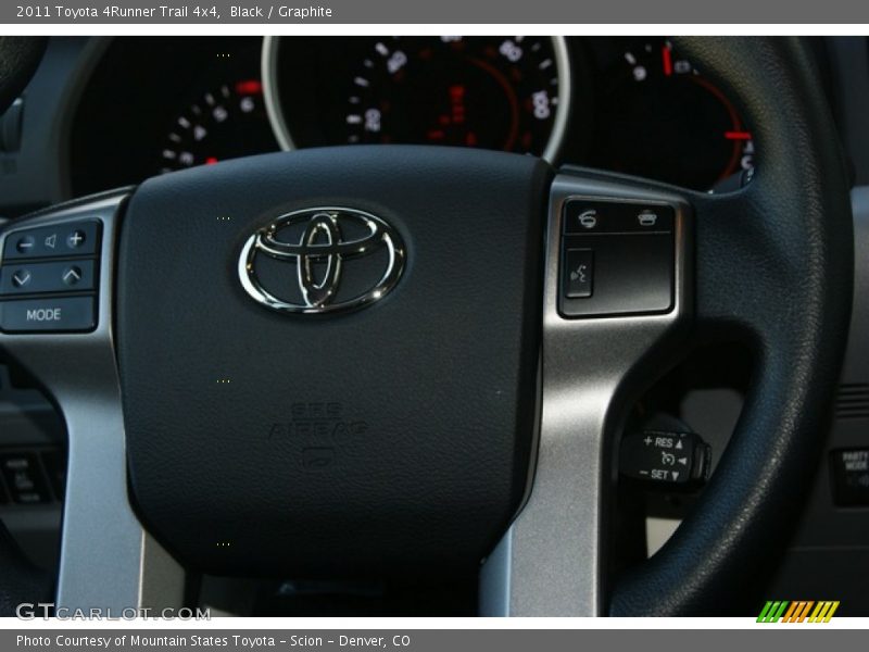 Black / Graphite 2011 Toyota 4Runner Trail 4x4