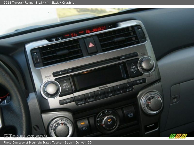 Black / Graphite 2011 Toyota 4Runner Trail 4x4