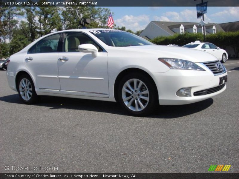 Starfire White Pearl / Parchment 2010 Lexus ES 350