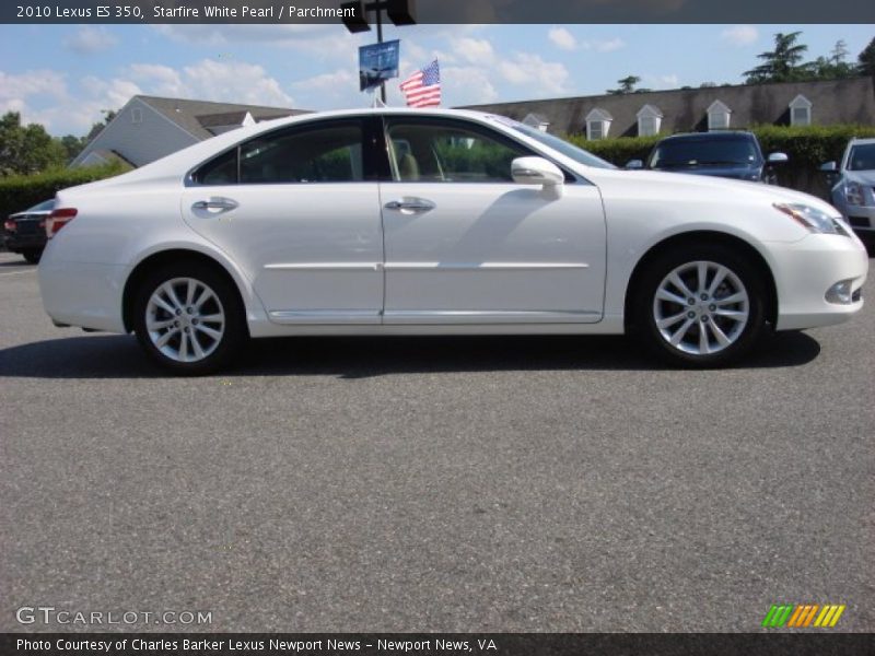 Starfire White Pearl / Parchment 2010 Lexus ES 350