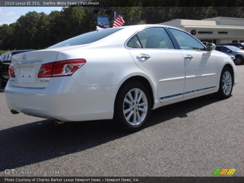 Starfire White Pearl / Parchment 2010 Lexus ES 350