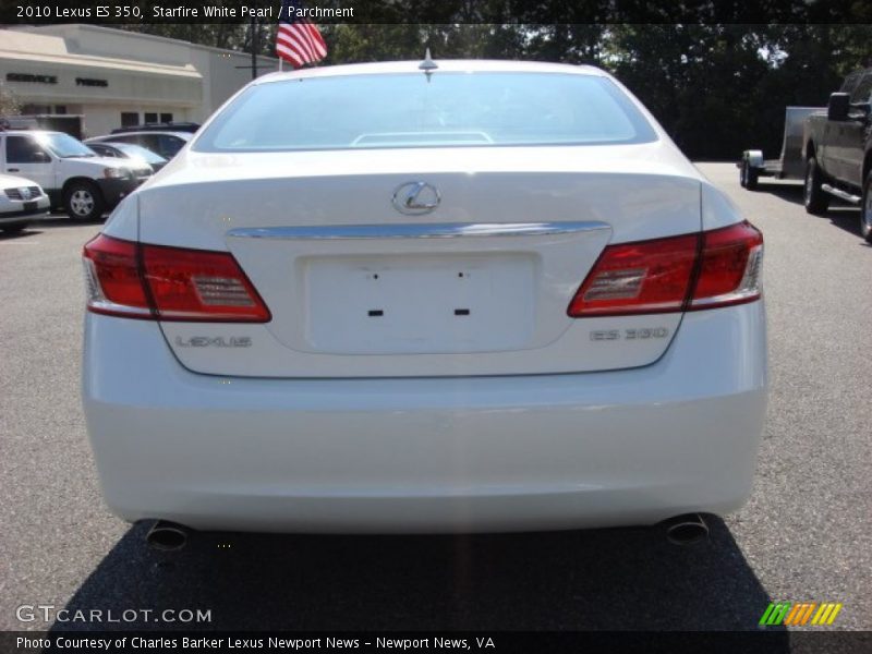Starfire White Pearl / Parchment 2010 Lexus ES 350
