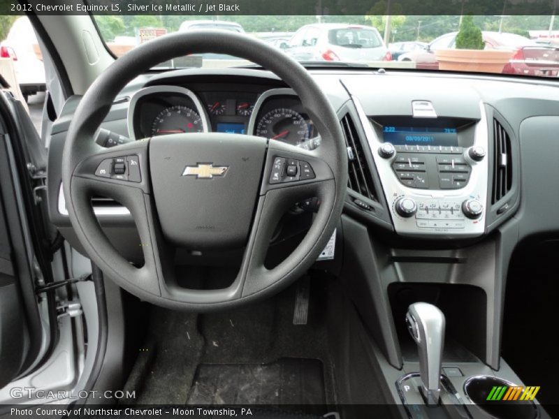 Dashboard of 2012 Equinox LS