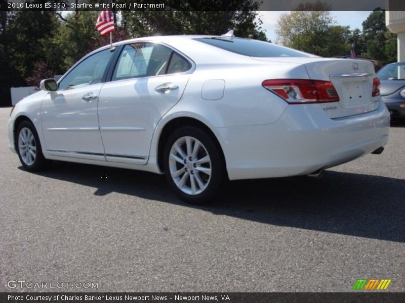 Starfire White Pearl / Parchment 2010 Lexus ES 350