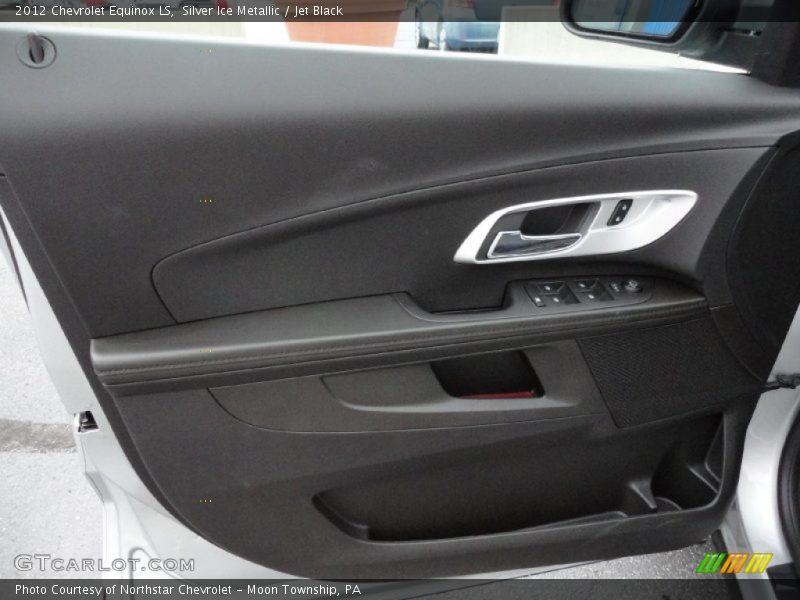 Silver Ice Metallic / Jet Black 2012 Chevrolet Equinox LS