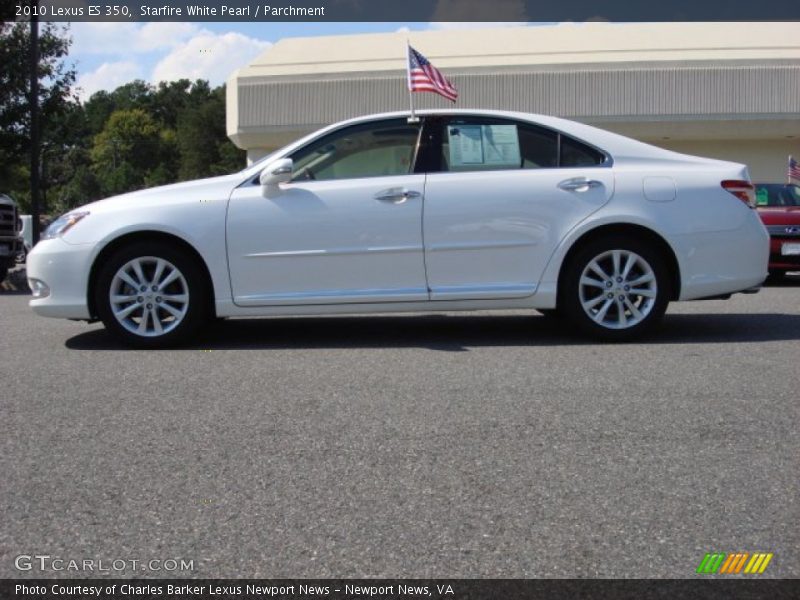 Starfire White Pearl / Parchment 2010 Lexus ES 350