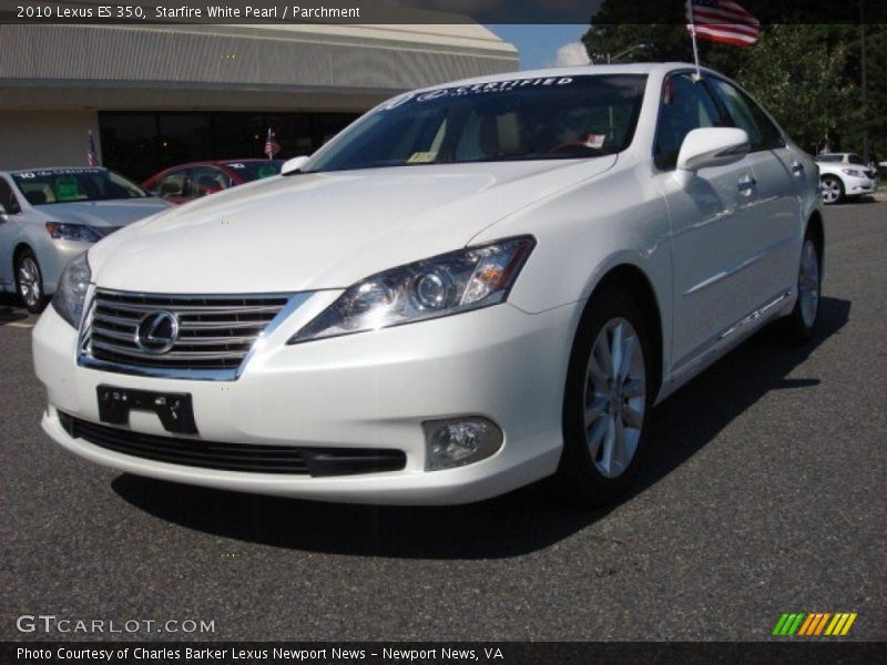 Starfire White Pearl / Parchment 2010 Lexus ES 350