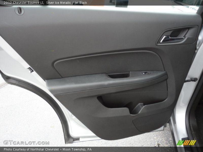Silver Ice Metallic / Jet Black 2012 Chevrolet Equinox LS