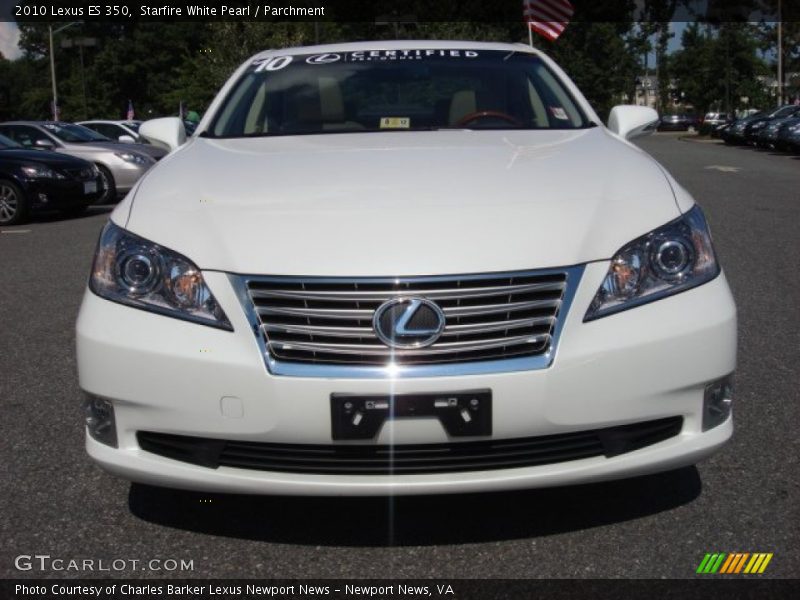 Starfire White Pearl / Parchment 2010 Lexus ES 350