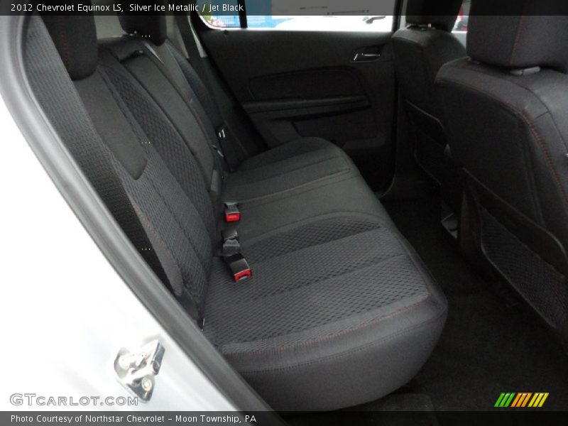 Silver Ice Metallic / Jet Black 2012 Chevrolet Equinox LS