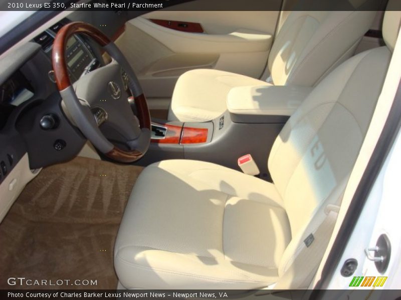 Starfire White Pearl / Parchment 2010 Lexus ES 350