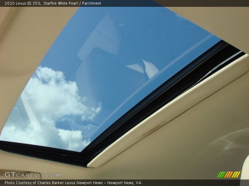 Starfire White Pearl / Parchment 2010 Lexus ES 350