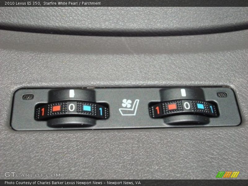 Starfire White Pearl / Parchment 2010 Lexus ES 350