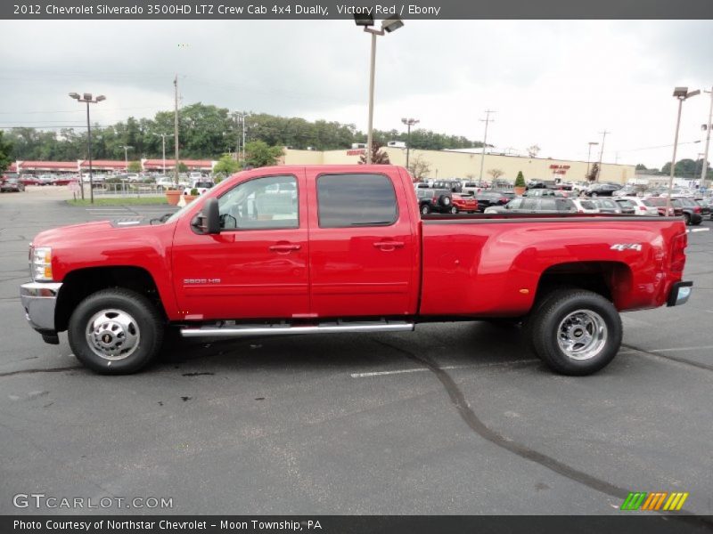  2012 Silverado 3500HD LTZ Crew Cab 4x4 Dually Victory Red