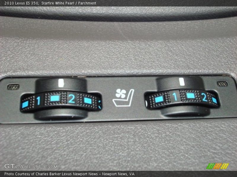 Starfire White Pearl / Parchment 2010 Lexus ES 350