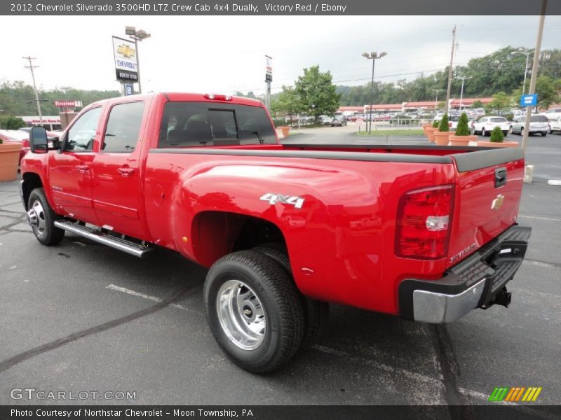  2012 Silverado 3500HD LTZ Crew Cab 4x4 Dually Victory Red