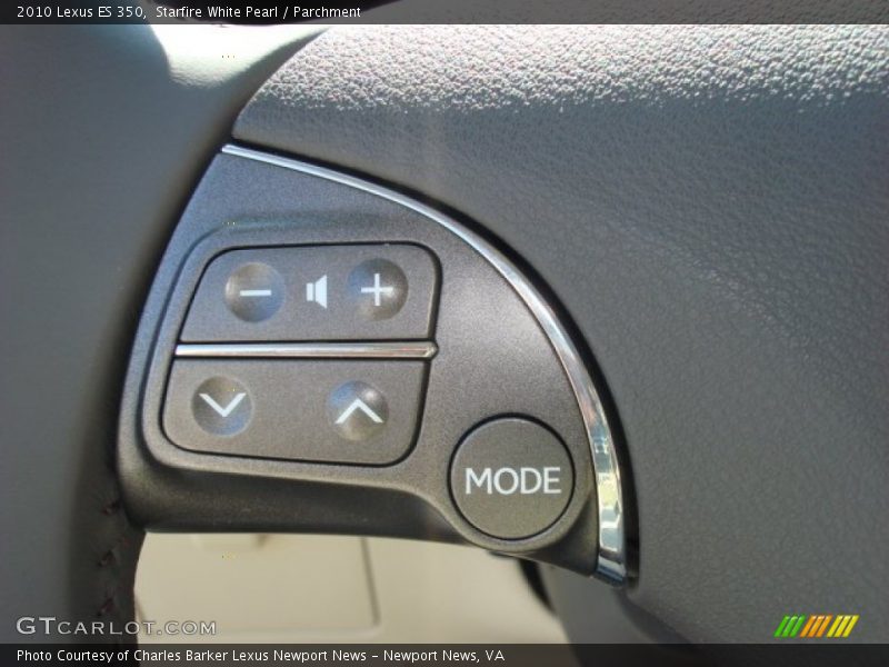 Starfire White Pearl / Parchment 2010 Lexus ES 350
