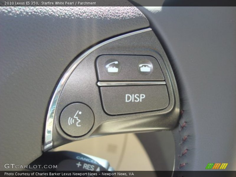 Starfire White Pearl / Parchment 2010 Lexus ES 350