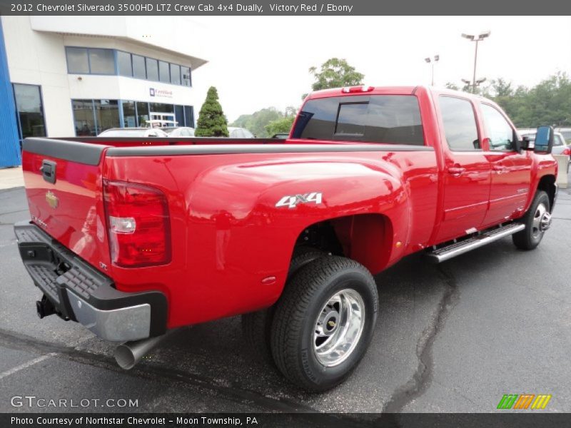  2012 Silverado 3500HD LTZ Crew Cab 4x4 Dually Victory Red
