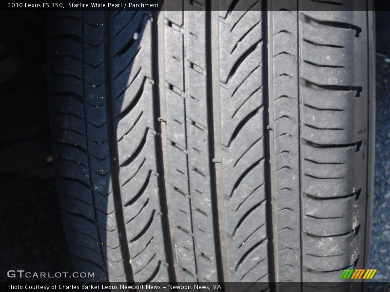 Starfire White Pearl / Parchment 2010 Lexus ES 350