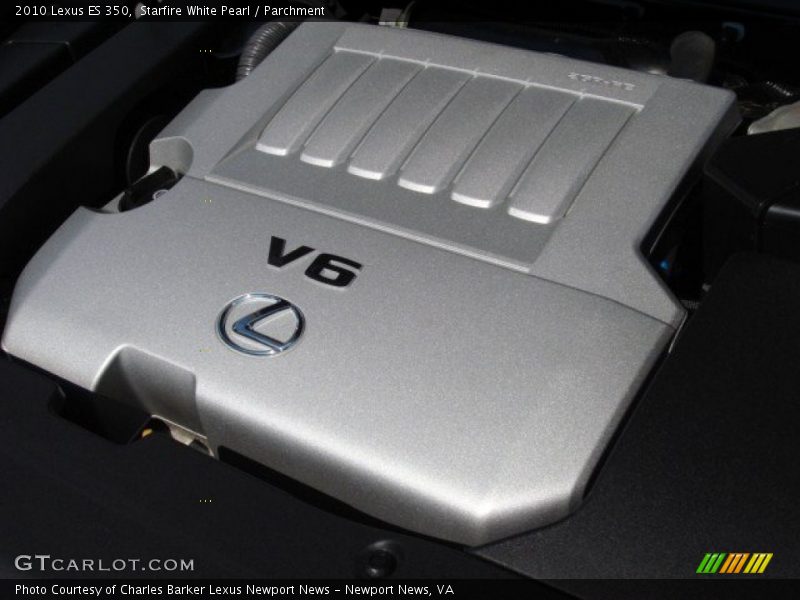 Starfire White Pearl / Parchment 2010 Lexus ES 350