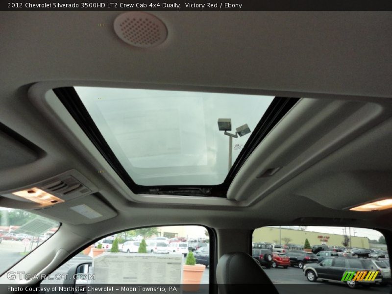 Sunroof of 2012 Silverado 3500HD LTZ Crew Cab 4x4 Dually