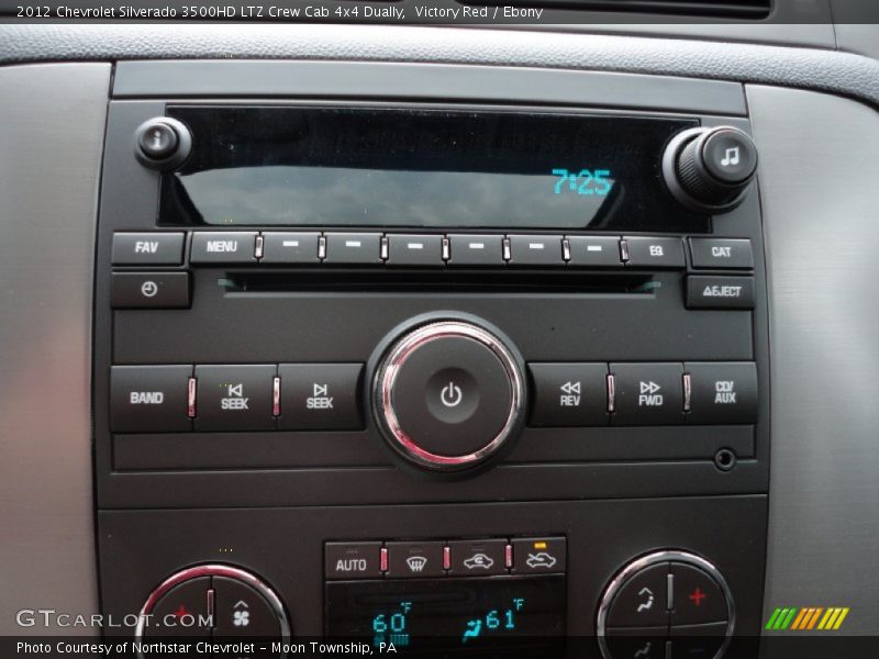 Audio System of 2012 Silverado 3500HD LTZ Crew Cab 4x4 Dually