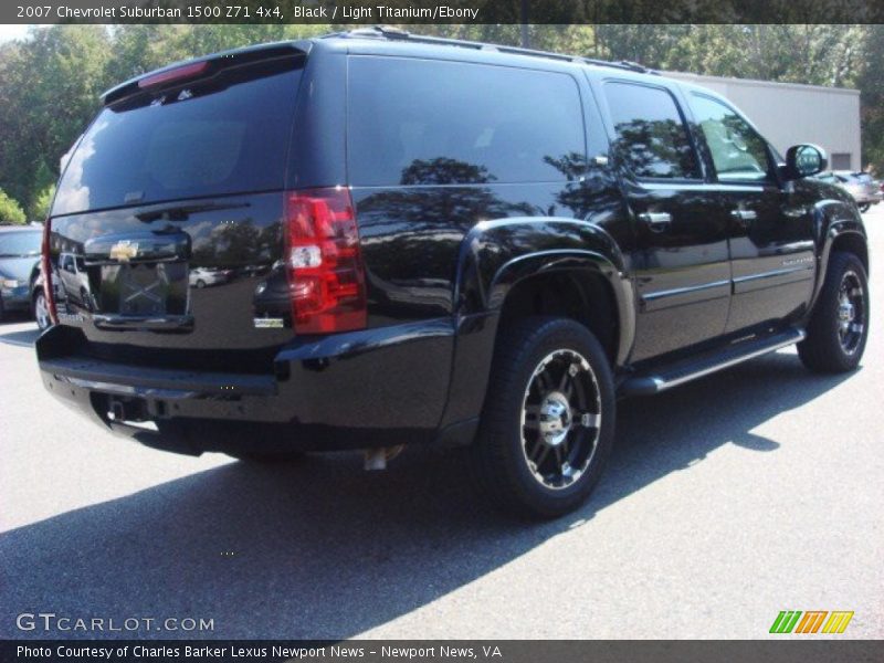 Black / Light Titanium/Ebony 2007 Chevrolet Suburban 1500 Z71 4x4