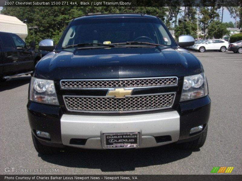 Black / Light Titanium/Ebony 2007 Chevrolet Suburban 1500 Z71 4x4