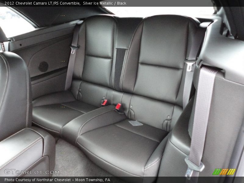  2012 Camaro LT/RS Convertible Black Interior