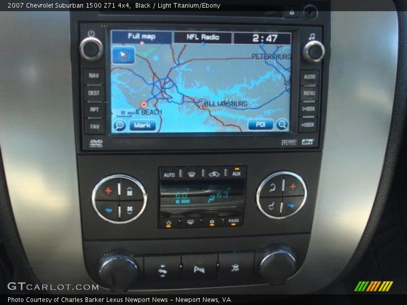 Black / Light Titanium/Ebony 2007 Chevrolet Suburban 1500 Z71 4x4