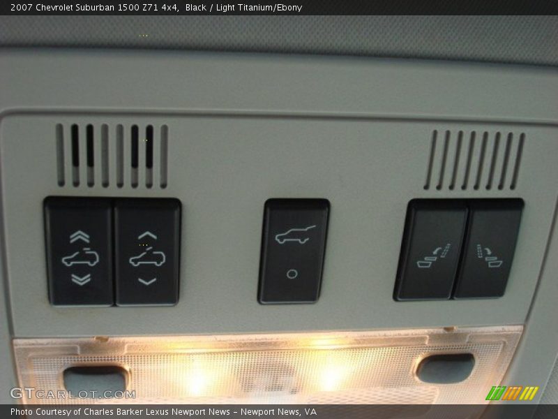 Black / Light Titanium/Ebony 2007 Chevrolet Suburban 1500 Z71 4x4