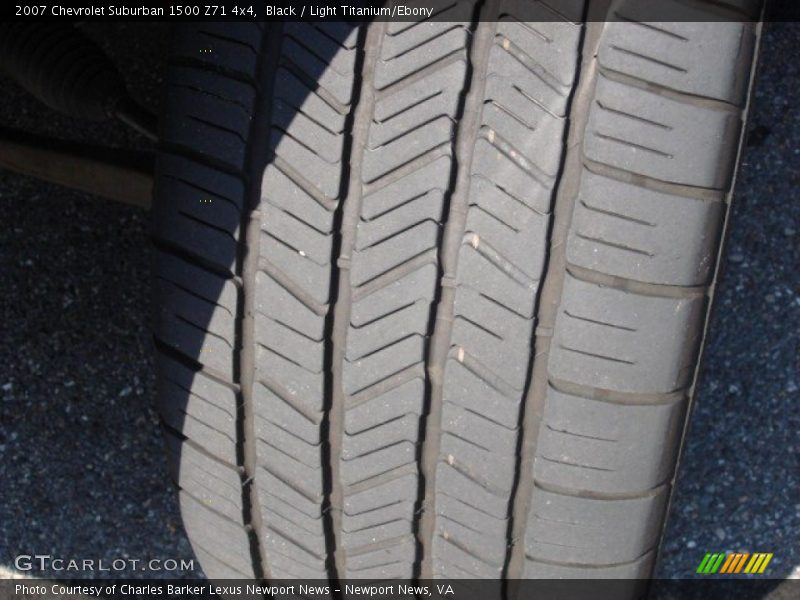 Black / Light Titanium/Ebony 2007 Chevrolet Suburban 1500 Z71 4x4