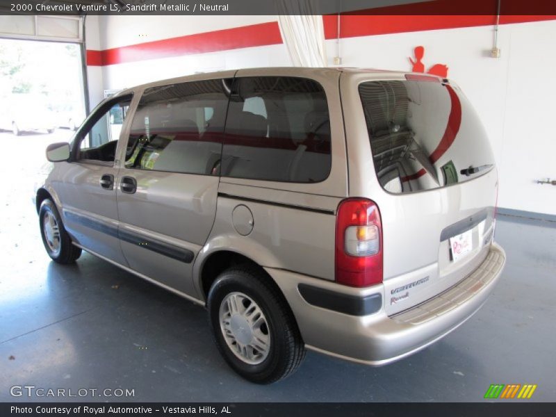 Sandrift Metallic / Neutral 2000 Chevrolet Venture LS