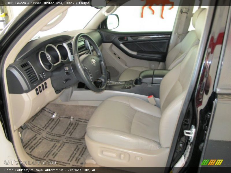 Black / Taupe 2006 Toyota 4Runner Limited 4x4