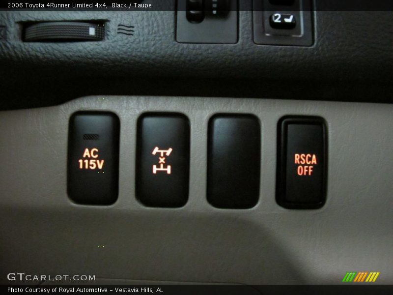 Black / Taupe 2006 Toyota 4Runner Limited 4x4
