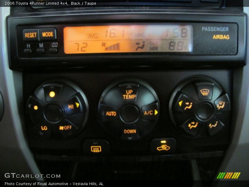 Black / Taupe 2006 Toyota 4Runner Limited 4x4