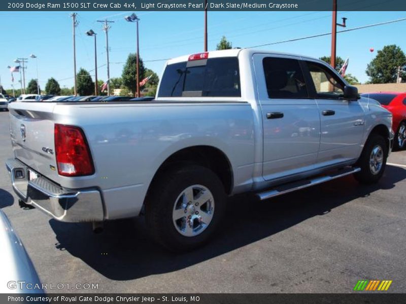 Light Graystone Pearl / Dark Slate/Medium Graystone 2009 Dodge Ram 1500 SLT Crew Cab 4x4